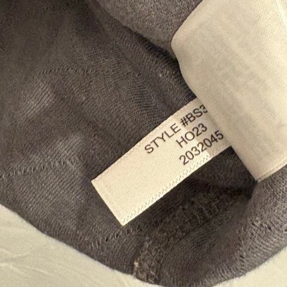 J. Crew Mens Quilted Fleece‎ Vest Size XL Grey Full Zip Fisherman 2023 - Picture 6 of 8